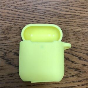 Bright Yellow AirPods Case